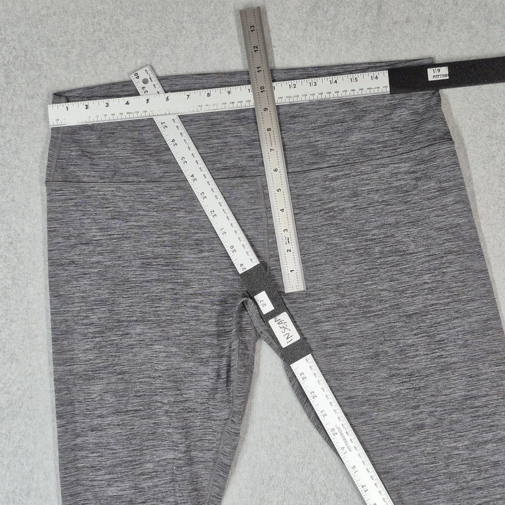 Lululemon Women Activewear Pants 20 Gray Wunder Train High Rise Legging Yoga